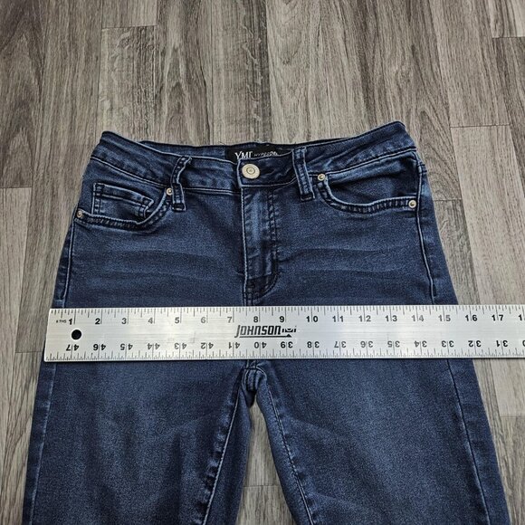 YMI Hyperdenim Jeans Womens Small Blue Skinny Mid Rise Stretch Denim Pants - Picture 8 of 11